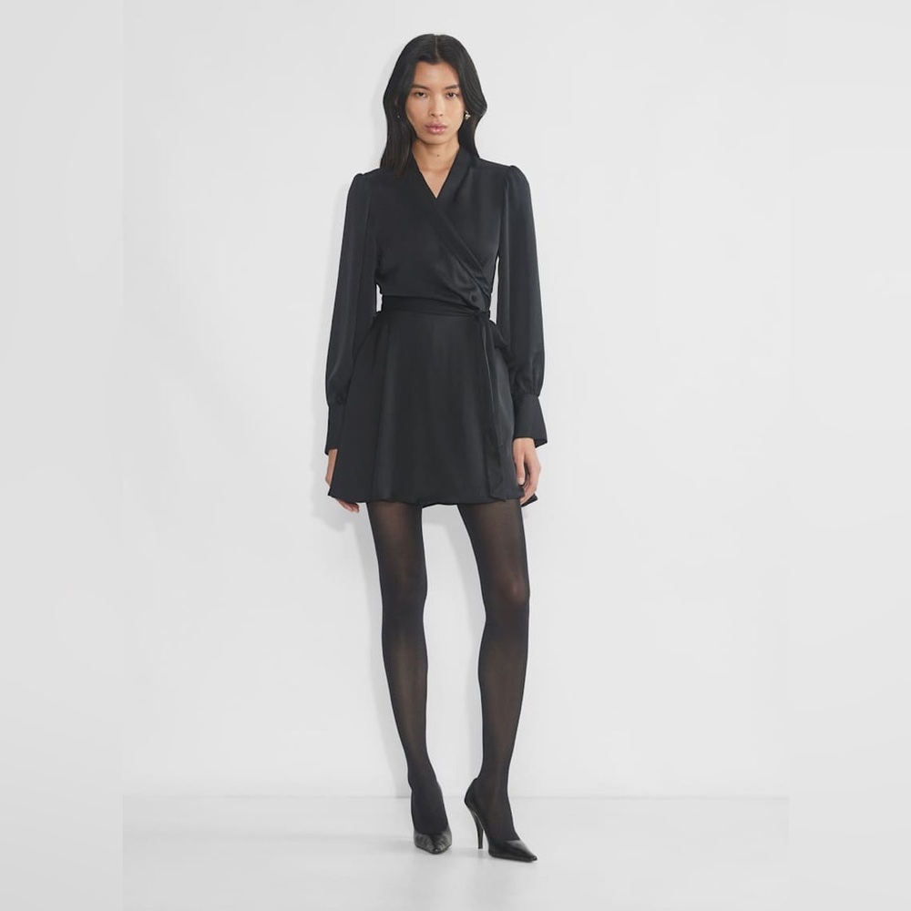 Aritzia (Babaton) Hyde Satin Mini Dress